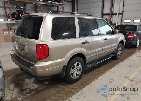 2005 Honda Pilot Ex-L from USA, damaged, VIN 5FNYF18535B022915